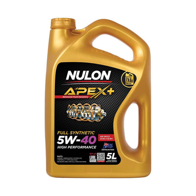 Nulon APEX+ 5W-40 Performance Engine Oil – 5 Litre