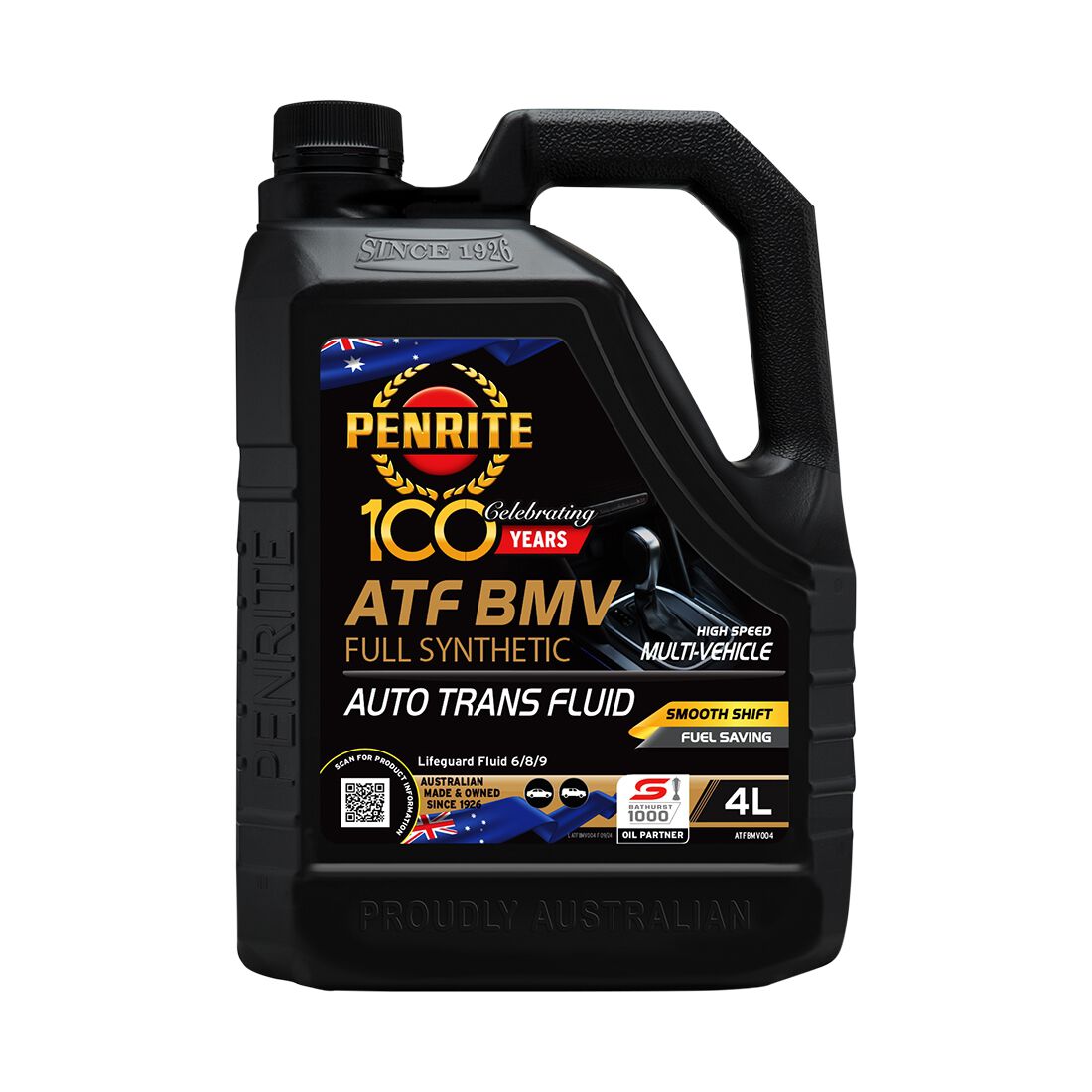Penrite Automatic Transmission Fluid BMV 4 Litre