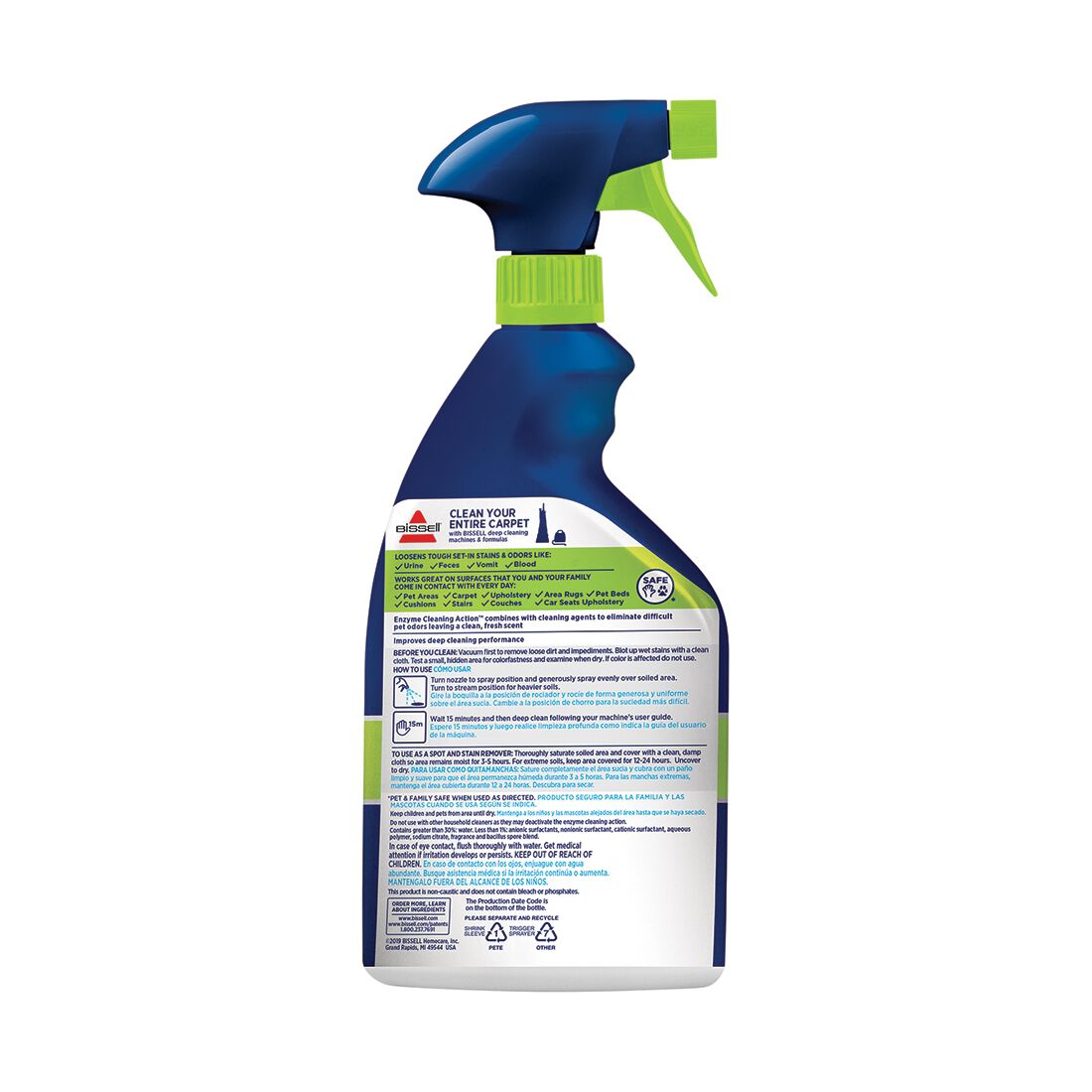 Bissell Pet Stain Pre-Treat Solution - 650ml