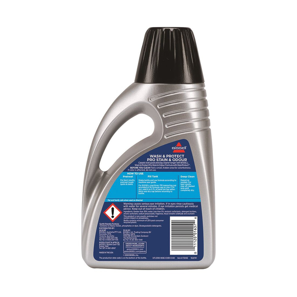 Bissell Wash and Protect Pro Stain and Odour Remover - 750ml