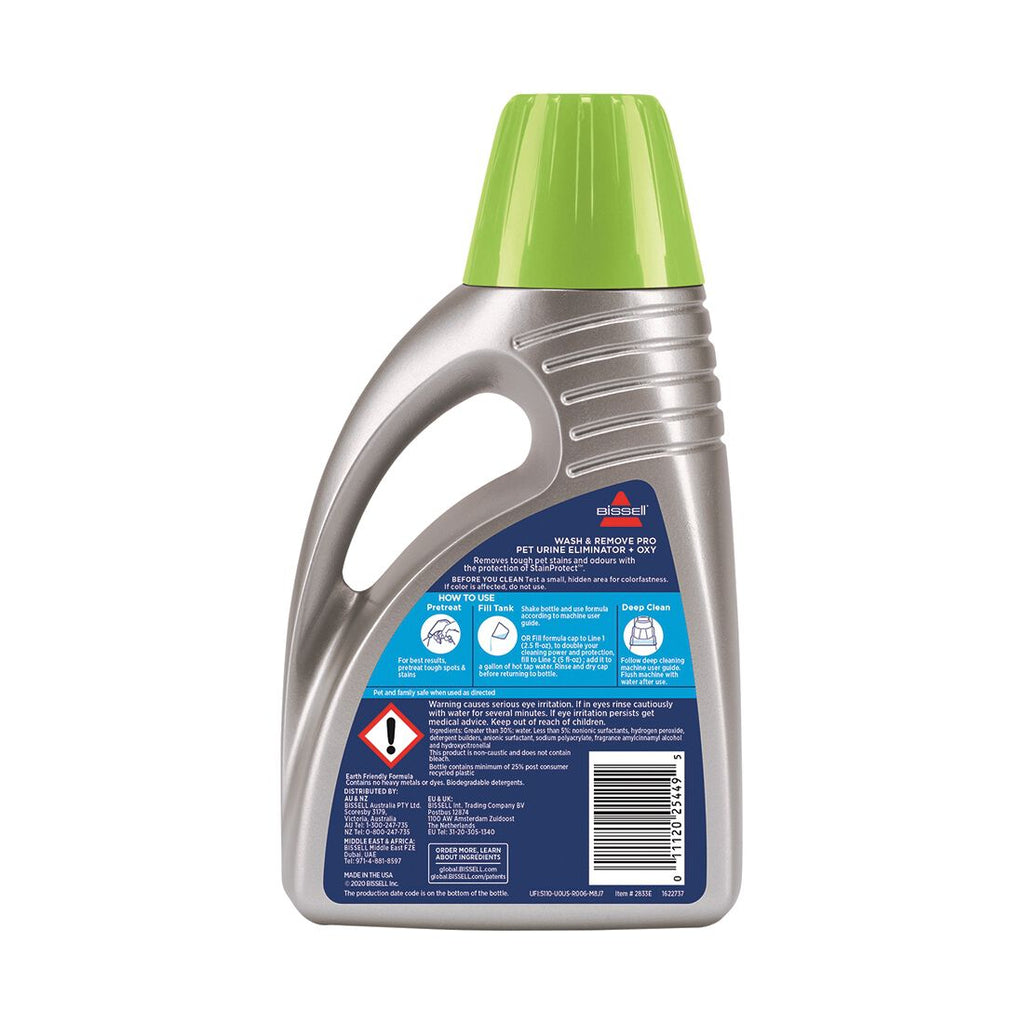 Bissell Wash and Remove Pro Pet Urine Eliminator - 750ml