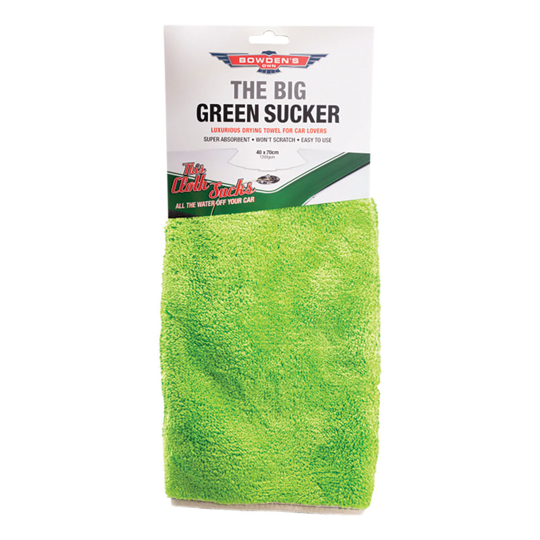 Bowden's Own Big Green Sucker Drying Towel 700 x 400mm