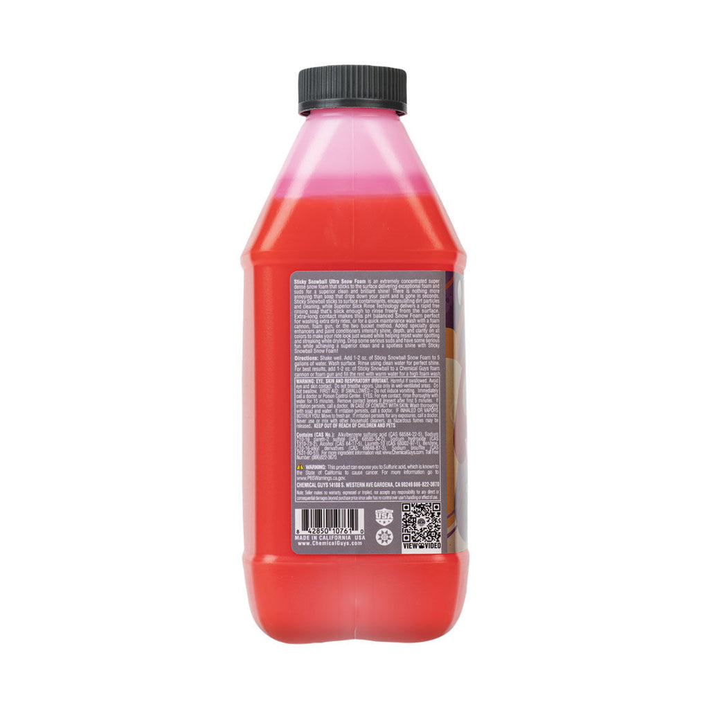 Chemical Guys Foam Wash Sticky Snowball 1.89L