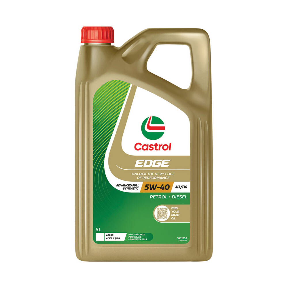 Castrol EDGE Engine Oil - 5W-40, A3/B4 – 5 Litres