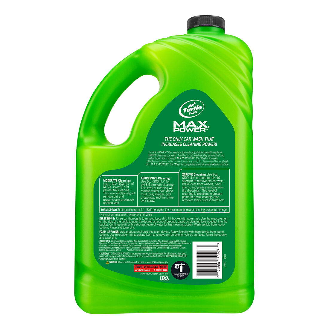 Turtle Wax Max-Power Wash 2.95 Litre