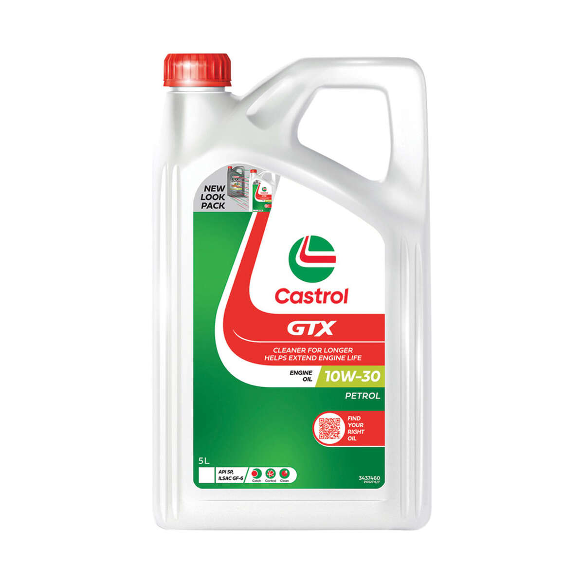 Castrol GTX Engine Oil, 10W-30 – 5 Litres