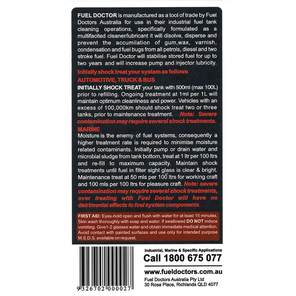 Fuel Doctor Fuel Conditioner – 250mL
