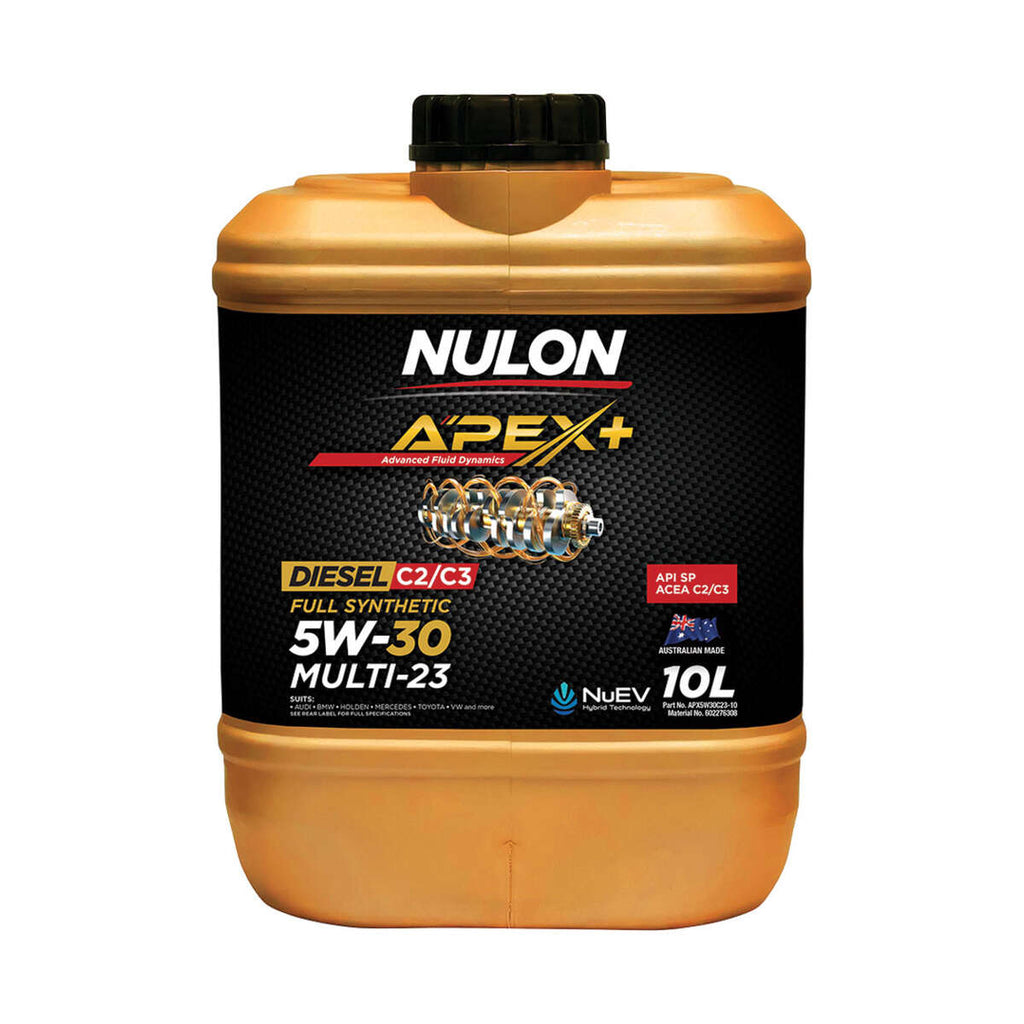 Nulon Full Synthetic Apex+ Multi-23 Engine Oil 5W-30 – 10 Litre