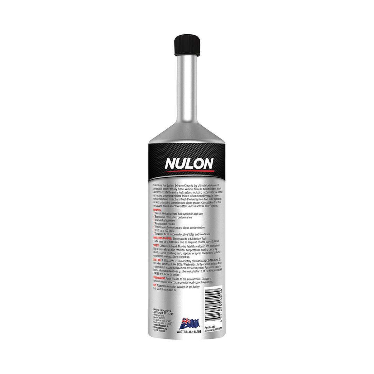 Nulon Pro Strength Diesel System Extreme Clean – 500mL