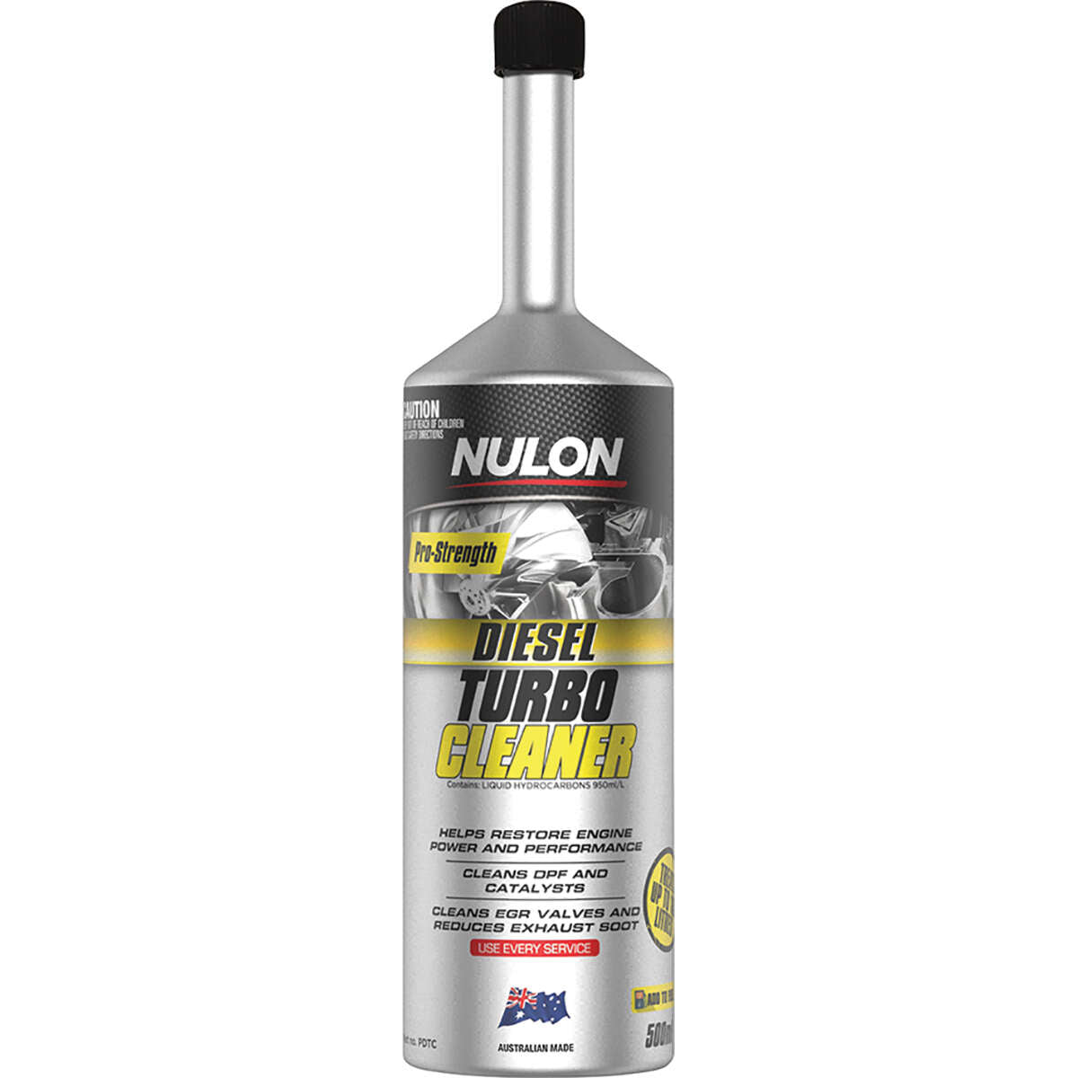 Nulon Pro Strength Diesel Turbo Cleaner – 500mL