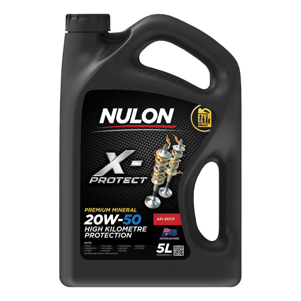 Nulon X-Protect 20W-50 High Kilometre Engine Oil – 5 Litre