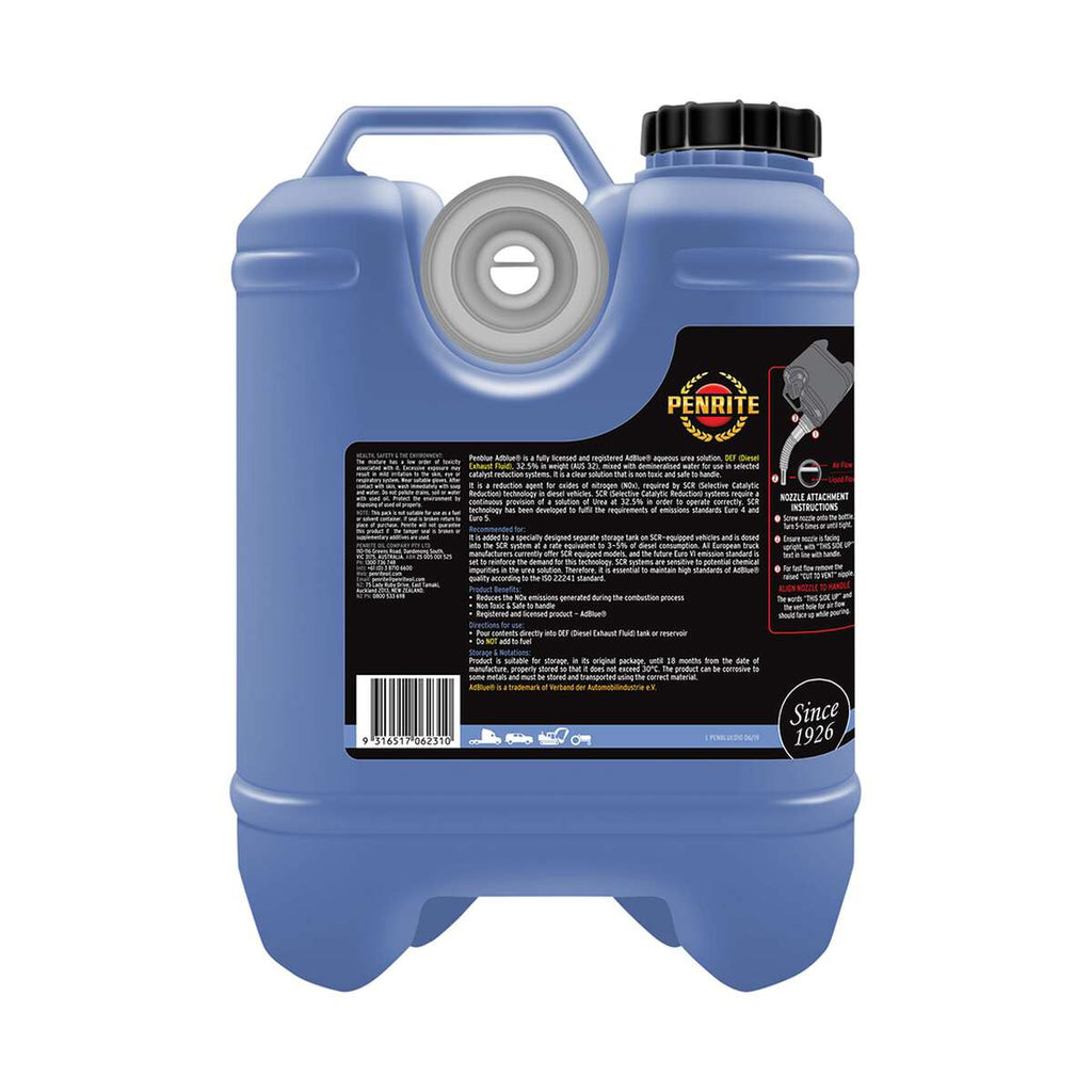 Penrite AdBlue Diesel Exhaust Fluid – 10 Litres