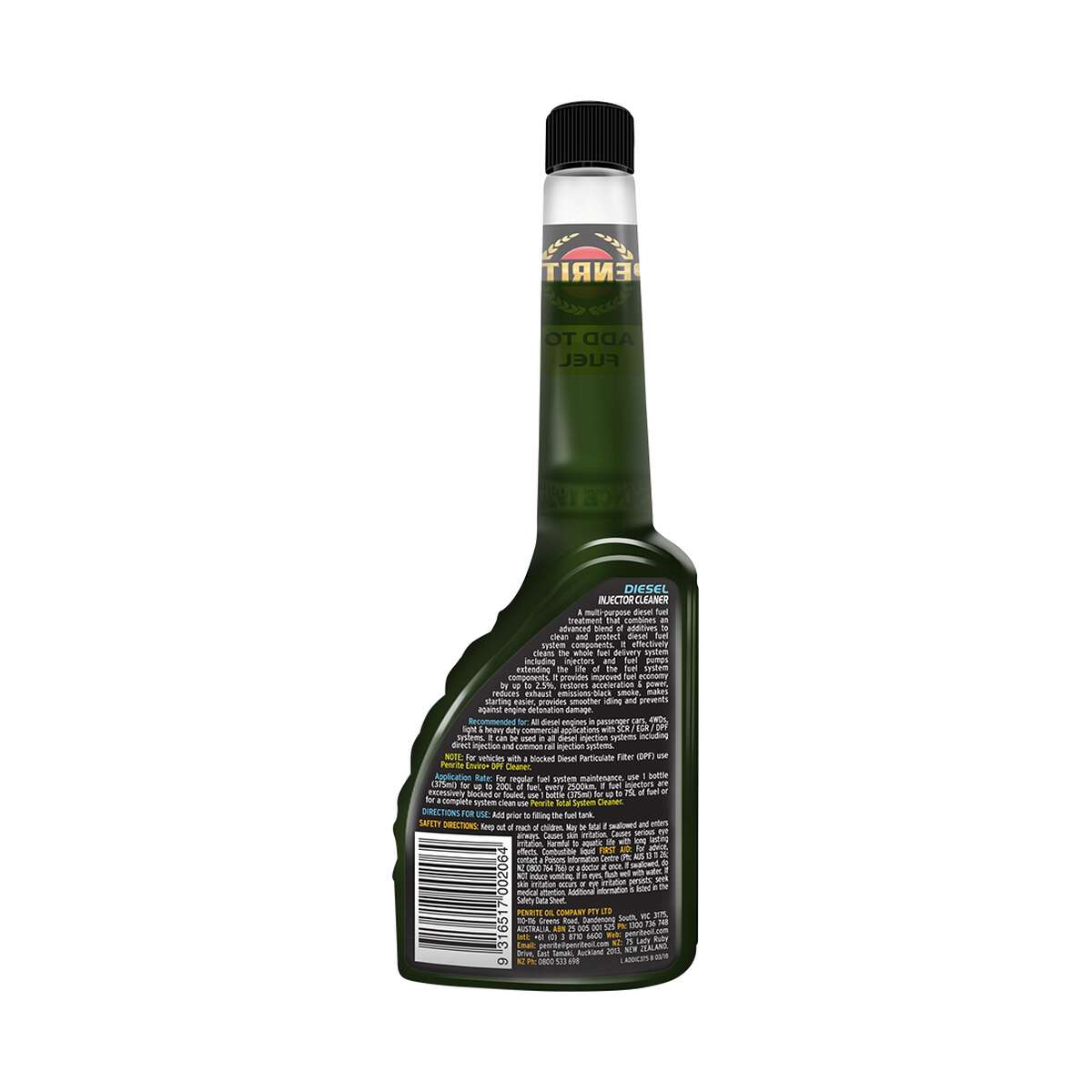 Penrite Diesel Injector Cleaner – 375mL
