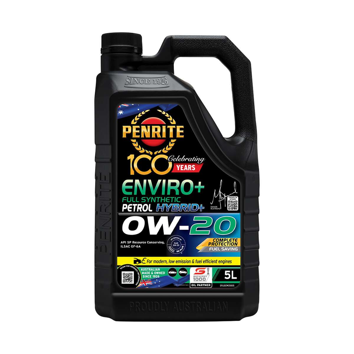 Penrite Enviro+ Engine Oil 0W-20 5 Litre