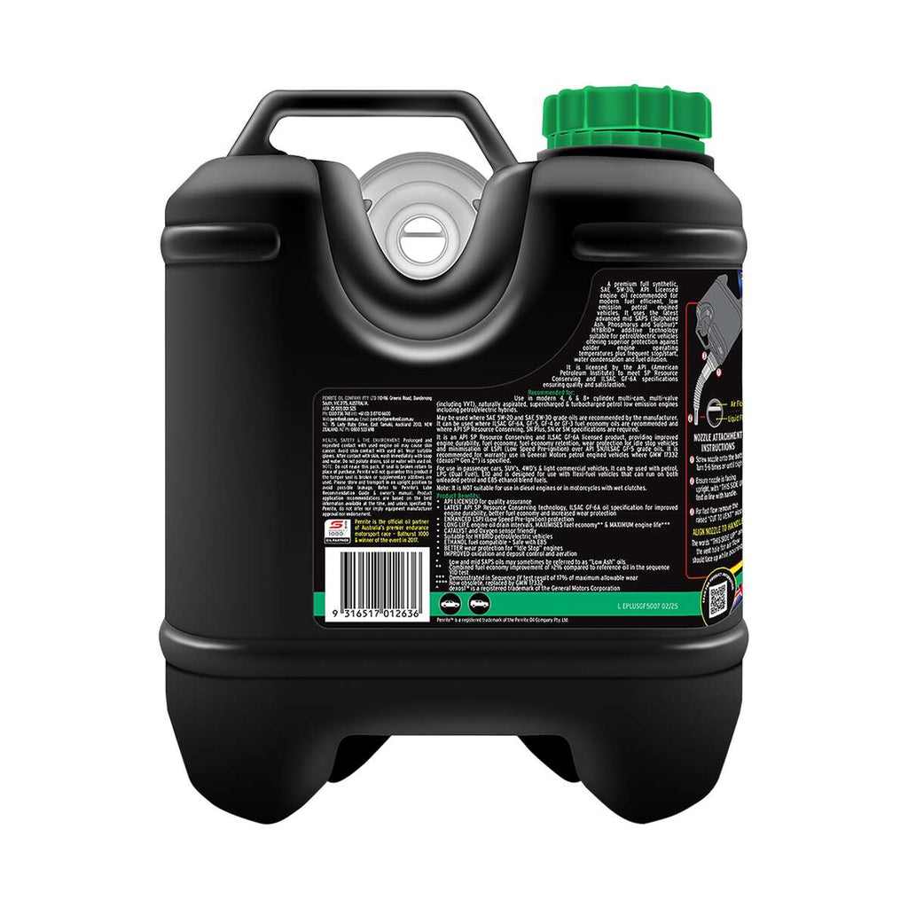 Penrite Enviro+ GF-S Engine Oil 5W-30 7 Litre, angle view