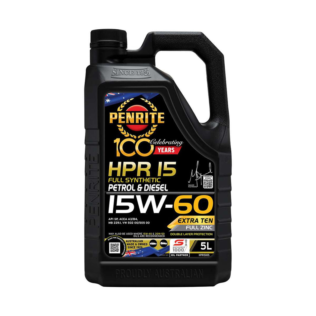 Penrite HPR 15 Engine Oil 15W-60 5 Litre