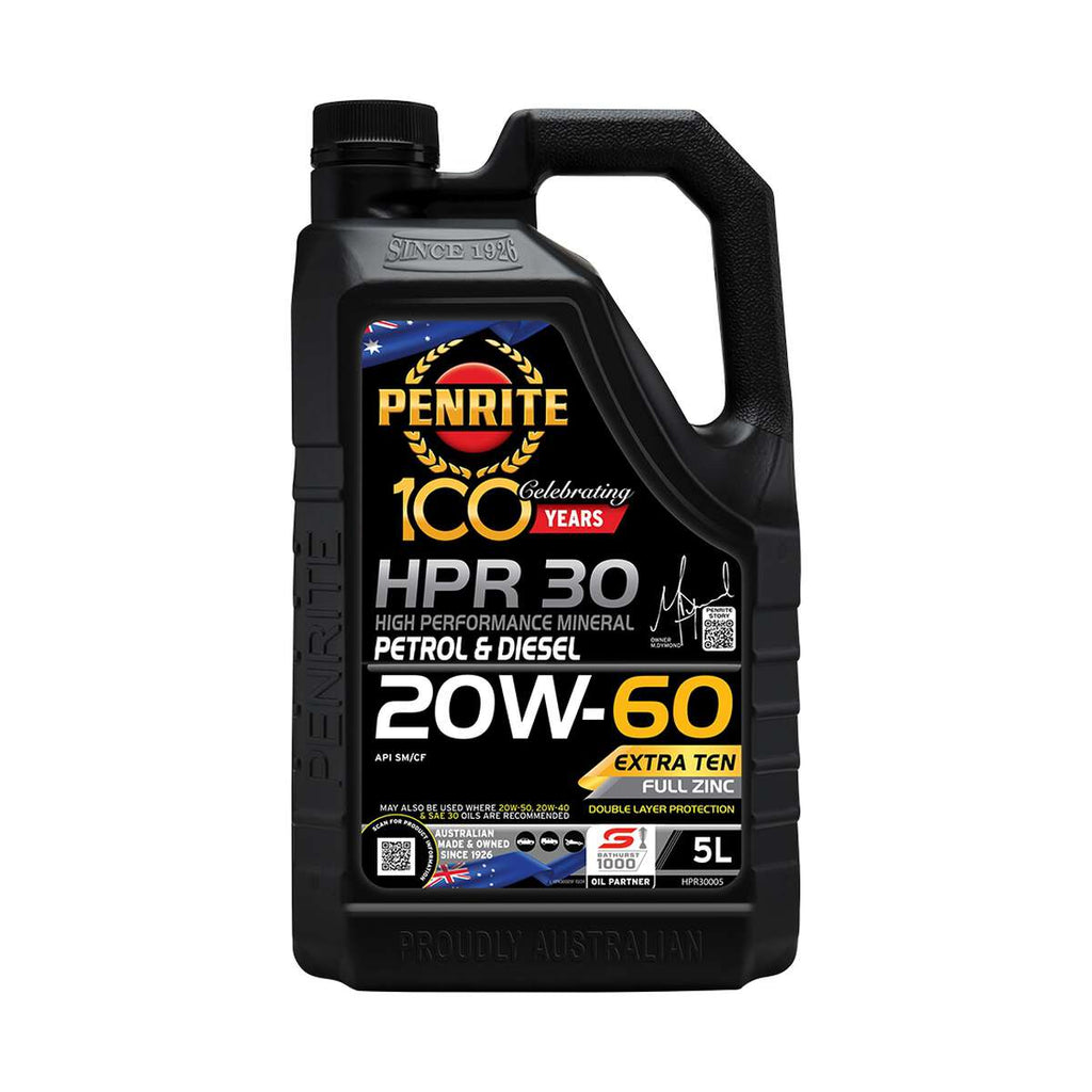 Penrite HPR 30 Engine Oil 20W-60 5 Litre