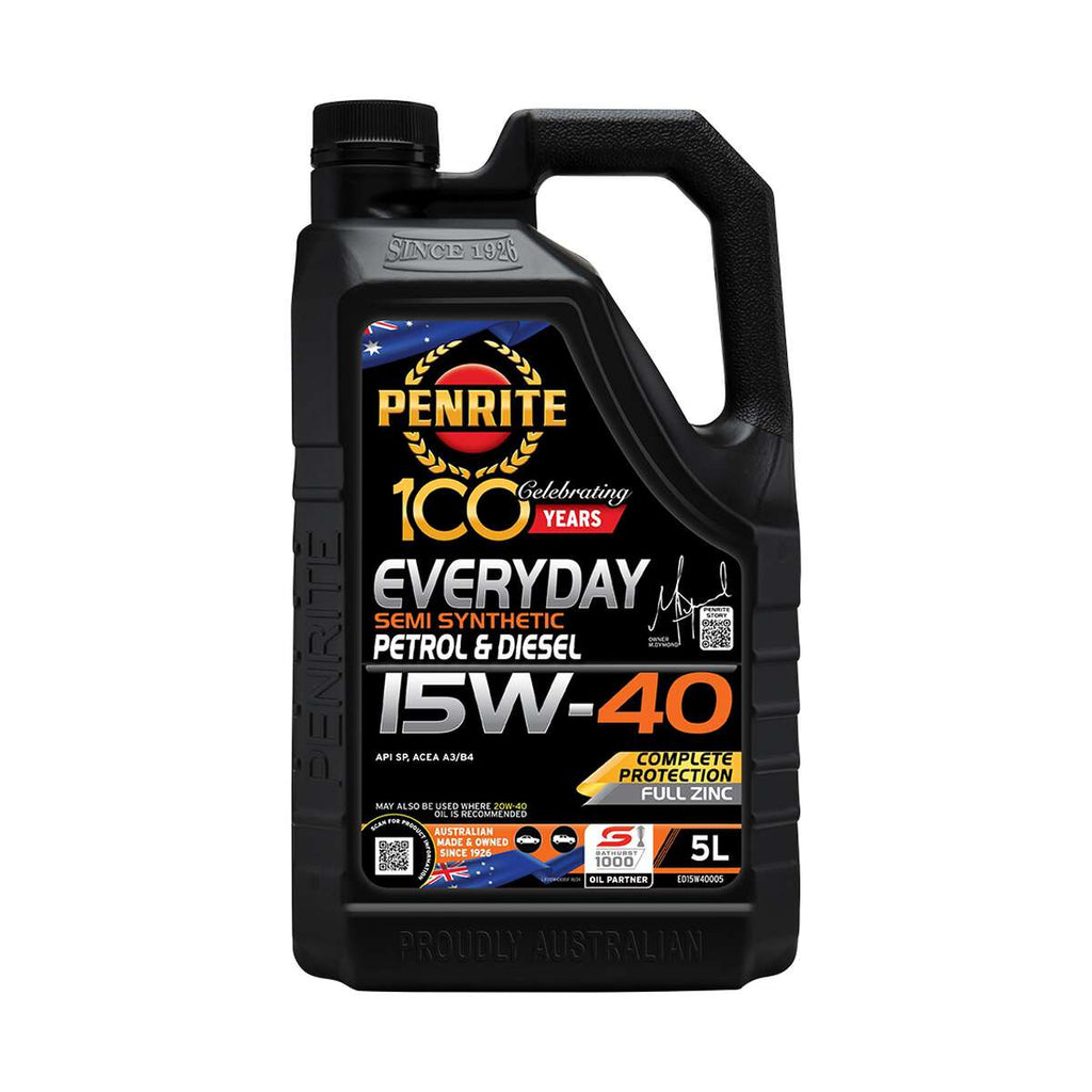 Penrite Semi Synthetic Everyday Engine Oil 15W-40 5 Litre