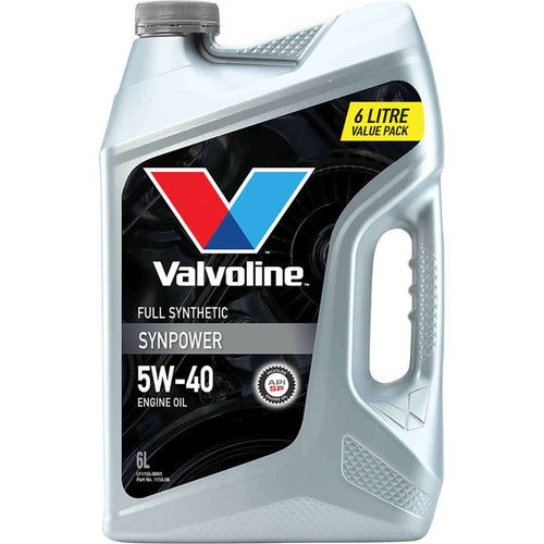 Valvoline Synpower Engine Oil 5W-40 6 Litre